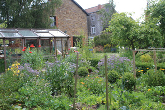 Potager fleuri