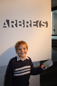 Exposition arbres à Namur