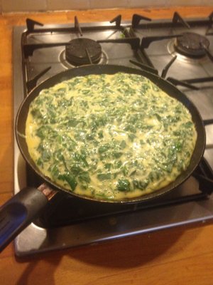 Frittata à l'égopode podagraire