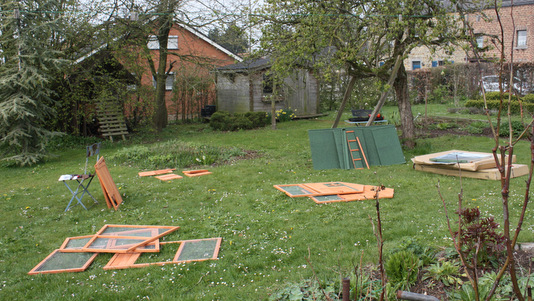 Montage du poulailler
