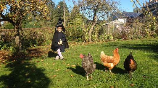 Georgette, Mignonette et Pipelette gardées par Florine