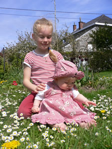 Pelouse fleurie en avril