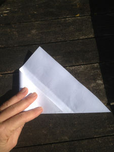 Pliage de sachet de graines