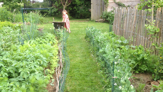 Buttes de permaculture